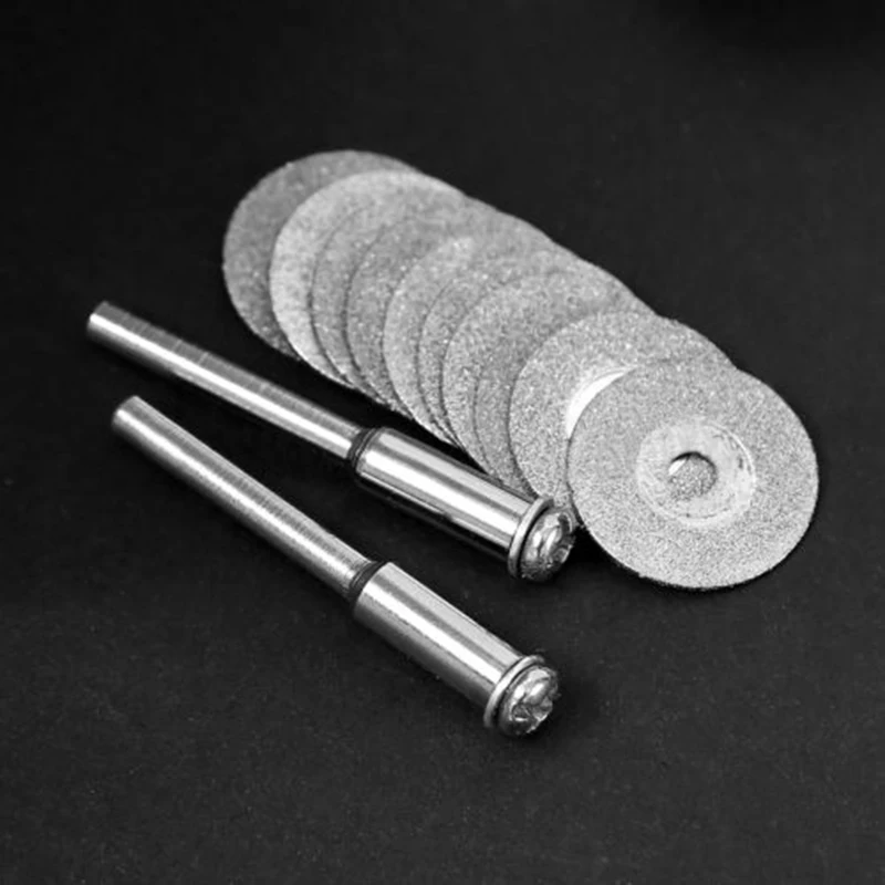 10Pcs Mini Diamond Disc Cut Off Grinding Disc Rotary Drill Wheel Die Grinder Tools Saw Blades Accessories
10Pcs Mini Diamond Disc Cut Off Grinding Disc Rotary Drill Wheel Die Grinder Tools Saw Blades Accessories