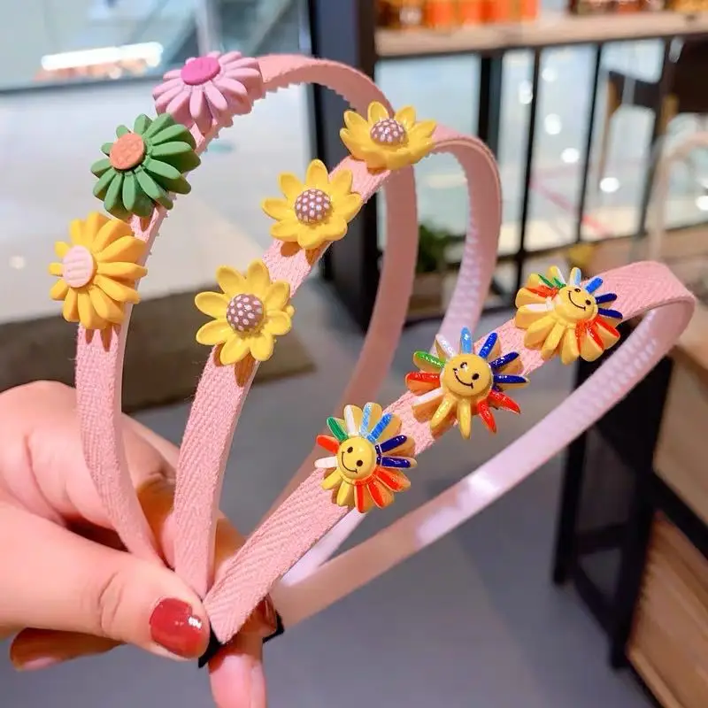 Colorful Flower Cartoon Headbands For Gilrs Hairbands Korea Hair Accessories for Kids Hair Bands For Girls Scrunchies
Colorful Flower Cartoon Headbands For Gilrs Hairbands Korea Hair Accessories for Kids Hair Bands For Girls Scrunchies