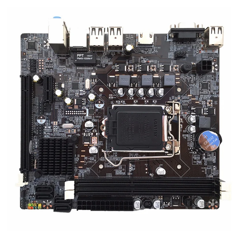 

H61 Desktop Computer Motherboard LGA1155 CPU Interface DDR3 H61M Upgradeable USB3.0 for B75