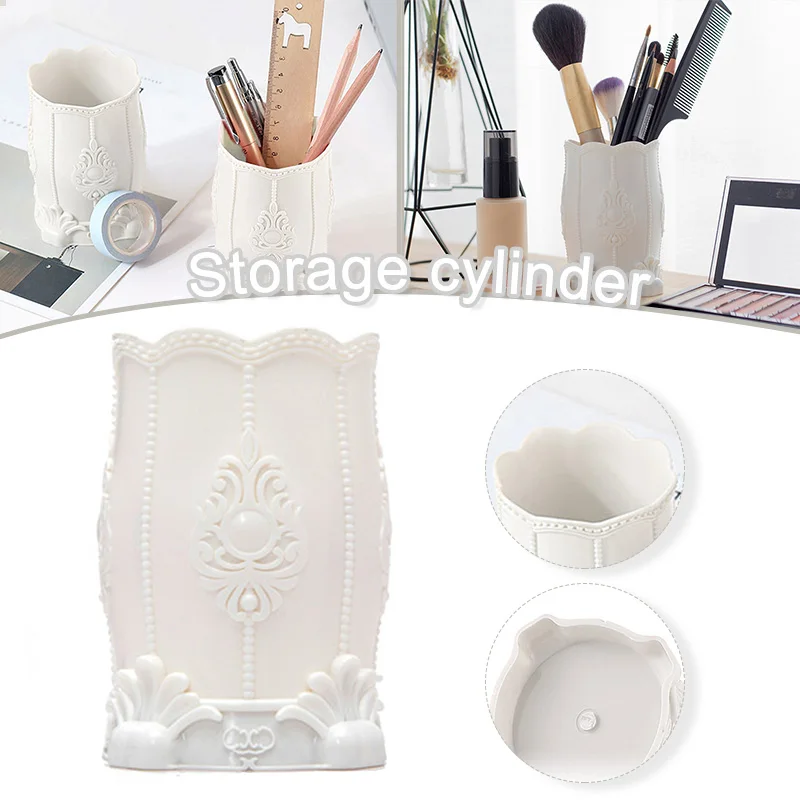 Cute Cartoon White Flower Shape Pen Holder Creatives Desktop Stationery Makeup Storage for Home School DU55
Cute Cartoon White Flower Shape Pen Holder Creatives Desktop Stationery Makeup Storage for Home School DU55