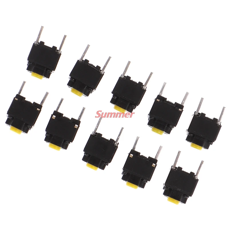 New 10pcs Mute Button Silent Switch Wireless Mouse Wired Mouse Button Micro Switch Push Button Switch 6*6*7.3mm
New 10pcs Mute Button Silent Switch Wireless Mouse Wired Mouse Button Micro Switch Push Button Switch 6*6*7.3mm