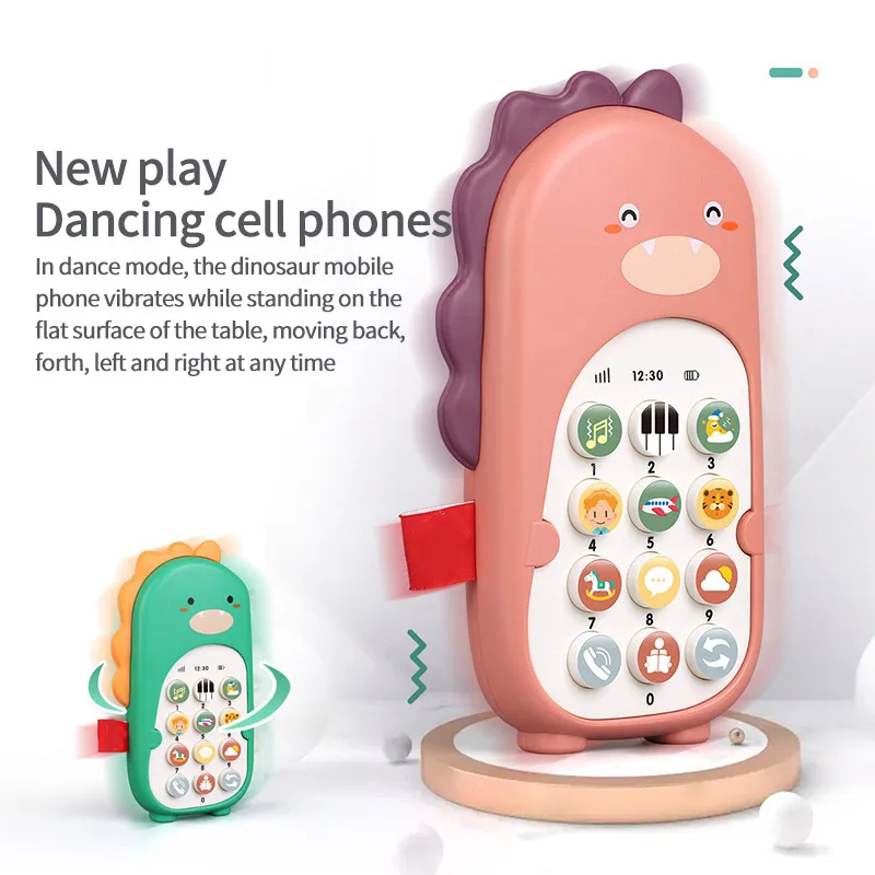 Baby Electronic Phone Toys Teether Music Early Childhood Educational Toys Multi-Function Simulation Phone Toys 
Baby Electronic Phone Toys Teether Music Early Childhood Educational Toys Multi-Function Simulation Phone Toys