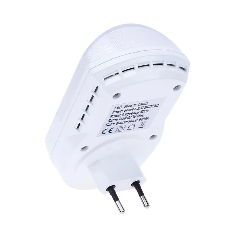 9 LED Human Body Induction Night Light EU / UK 1pc Stair Bedroom Lighting Motion Sensor Plug-in Night Light Warm White Light
9 LED Human Body Induction Night Light EU / UK 1pc Stair Bedroom Lighting Motion Sensor Plug-in Night Light Warm White Light