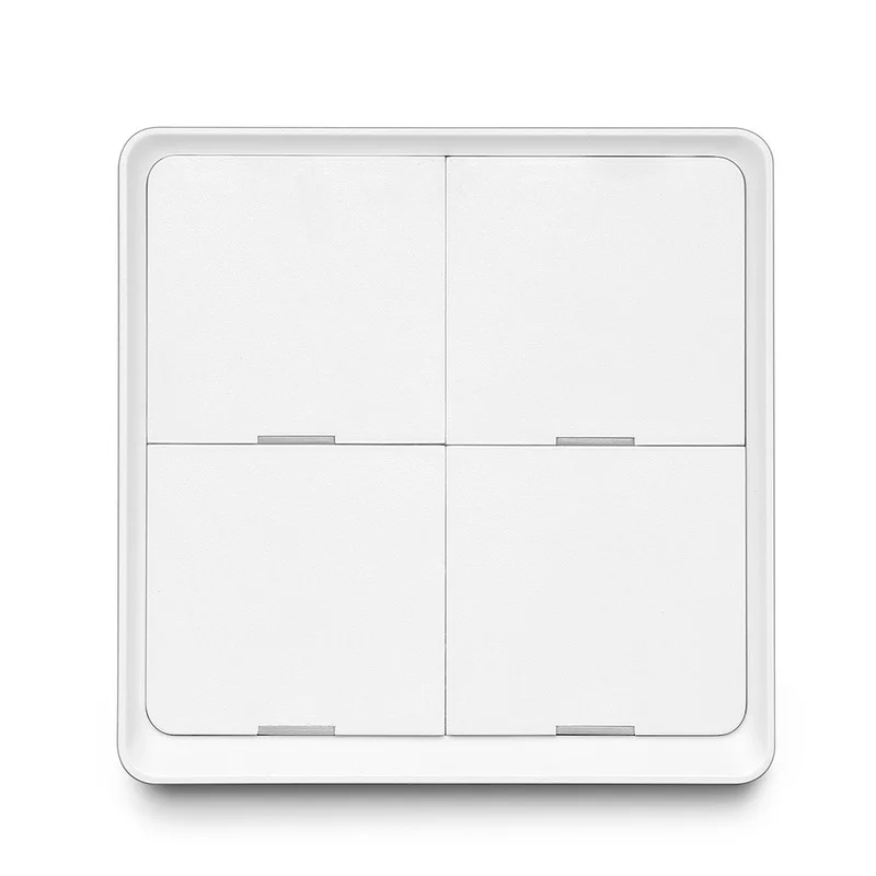 Portable 4-button Switch ZigBee Wireless 12 Scene Switch Push Button Controller Battery Powered Automation Scenario for Devices 
Portable 4-button Switch ZigBee Wireless 12 Scene Switch Push Button Controller Battery Powered Automation Scenario for Devices