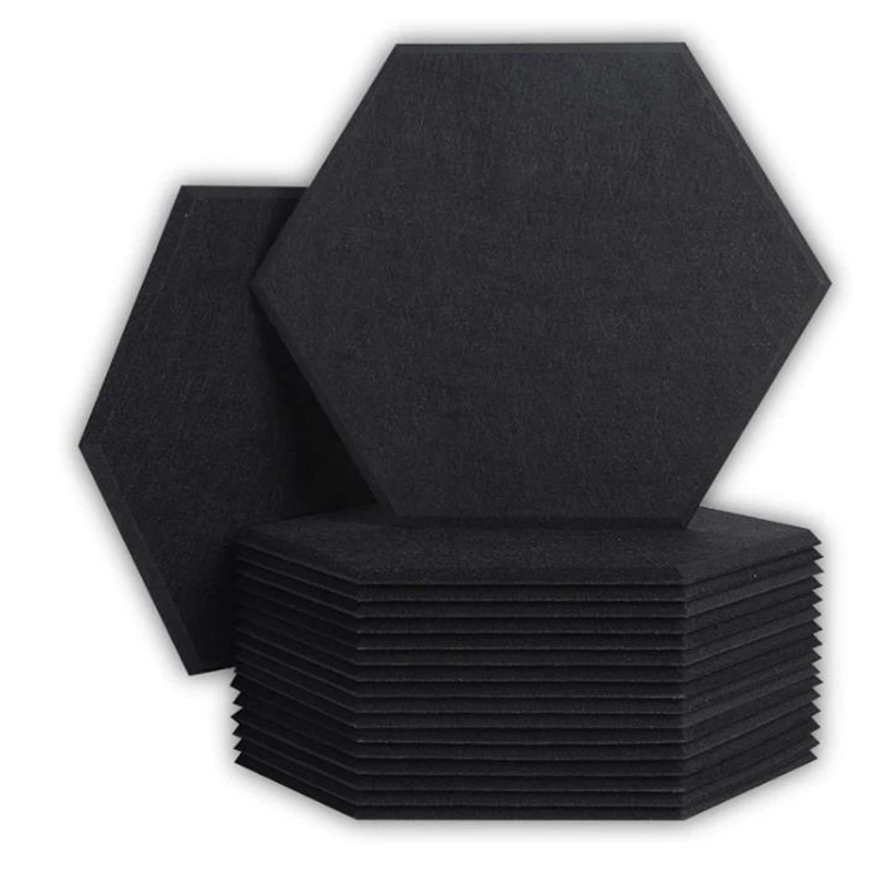 18 Pack Acoustic Panels Sound Proof Padding,Hexagon Sound Dampening Panels,for Wall Decor,Studio Acoustic Treatment
18 Pack Acoustic Panels Sound Proof Padding,Hexagon Sound Dampening Panels,for Wall Decor,Studio Acoustic Treatment