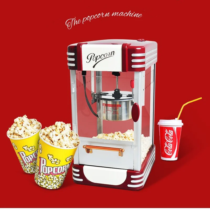 Full Automatic Popcorn Machine Household Mini Children's Popcorn Machine Ball Type Grain Blasting Machine
Full Automatic Popcorn Machine Household Mini Children's Popcorn Machine Ball Type Grain Blasting Machine
