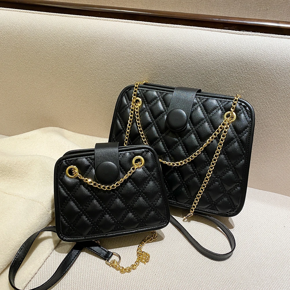 New Fashion PU Leather Lattice Pattern Crossbody Bags For Women Casual Solid Color Small and Large Chain Underarm Shoulder Bags
New Fashion PU Leather Lattice Pattern Crossbody Bags For Women Casual Solid Color Small and Large Chain Underarm Shoulder Bags
