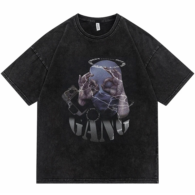 Summer Men Hip Hop Tshirts Streetwear Darkness Hand Printed T-shirt 2022 Harajuku Cotton Short Sleeve Fashion Casual Tops Tees
Summer Men Hip Hop Tshirts Streetwear Darkness Hand Printed T-shirt 2022 Harajuku Cotton Short Sleeve Fashion Casual Tops Tees