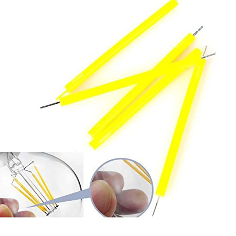 Super Bright Candle Light Source LED COB Filament Bulb Lighting Accessaries 5Pcs/Set 130LM Household DIY DC12V 1W
Super Bright Candle Light Source LED COB Filament Bulb Lighting Accessaries 5Pcs/Set 130LM Household DIY DC12V 1W