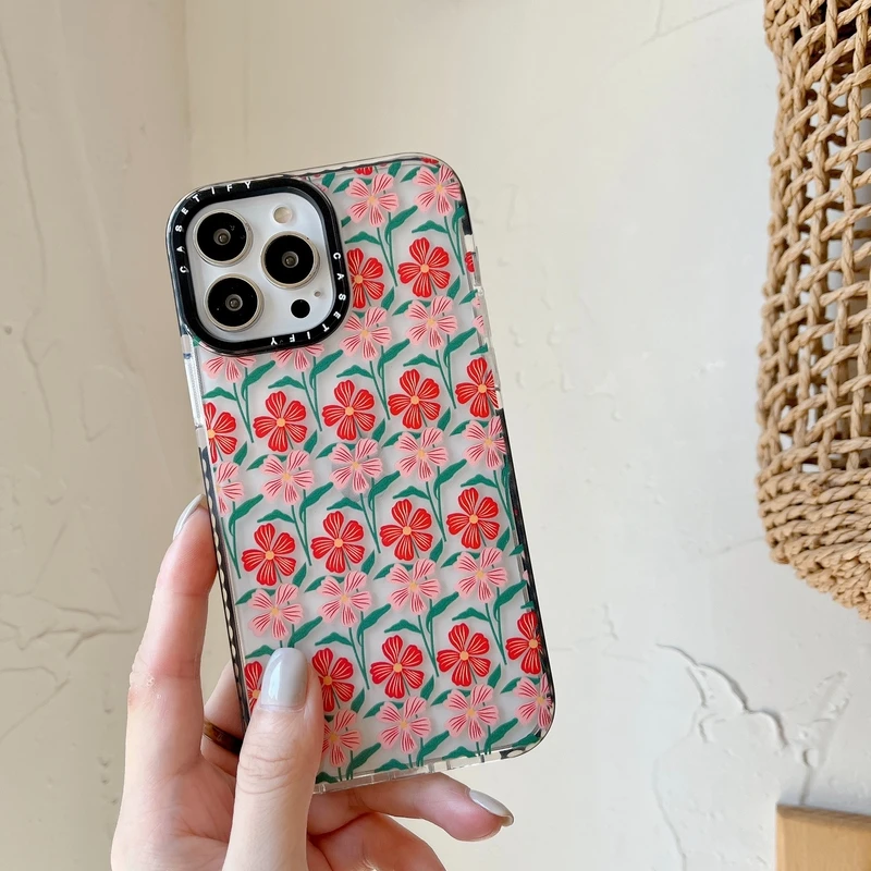 INS Art Retro Red Flower Floral Clear Phone Case For iPhone 11 12 13 Pro Max X Xs Max Xr 7 8 Puls Cases Soft Silicone Cover
INS Art Retro Red Flower Floral Clear Phone Case For iPhone 11 12 13 Pro Max X Xs Max Xr 7 8 Puls Cases Soft Silicone Cover