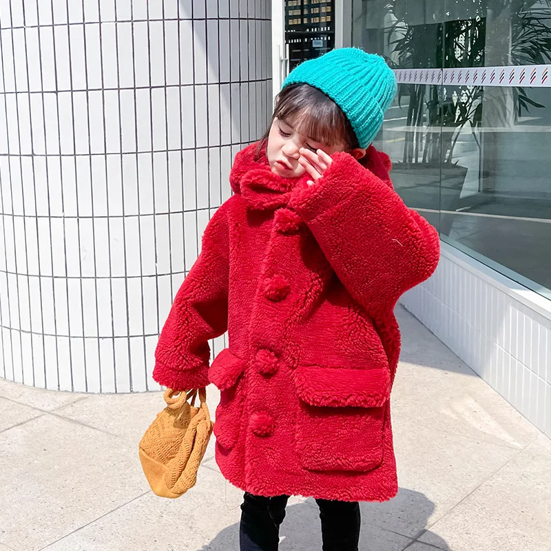 Hooded Windproof Kids Coats Winter Warm Girls Fleece Jacket Outdoor Fashion Children Outwear Long Thick Teenage Girl Windbreaker
Hooded Windproof Kids Coats Winter Warm Girls Fleece Jacket Outdoor Fashion Children Outwear Long Thick Teenage Girl Windbreaker