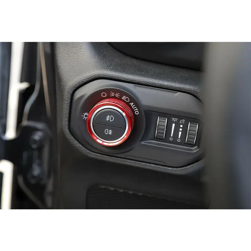 Accessories Knob decor ring Interior For Jeep Wrangler JL Red Knob 4 pcs Ring New High quality
Accessories Knob decor ring Interior For Jeep Wrangler JL Red Knob 4 pcs Ring New High quality