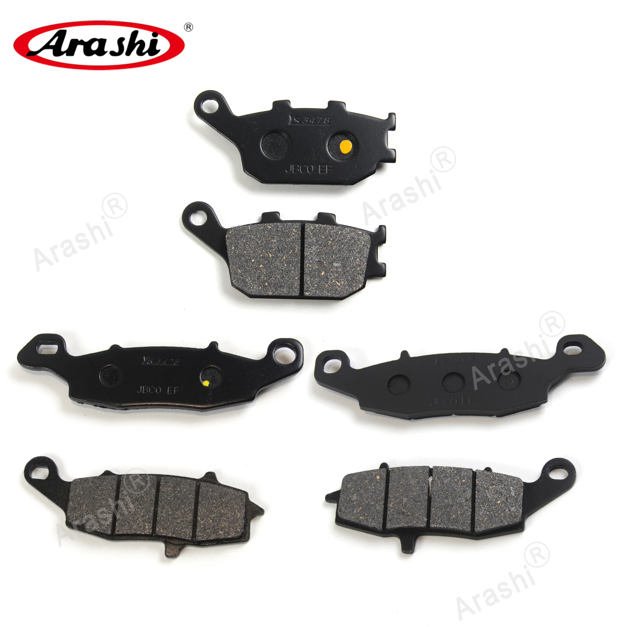 Arashi Front Rear Brake Pads For SUZUKI DL 650 V-Strom 2004-2006 Motorcycle Brake Pad DL650 Vstrom 2004 2005 2006 /GSR750 11-14
Arashi Front Rear Brake Pads For SUZUKI DL 650 V-Strom 2004-2006 Motorcycle Brake Pad DL650 Vstrom 2004 2005 2006 /GSR750 11-14