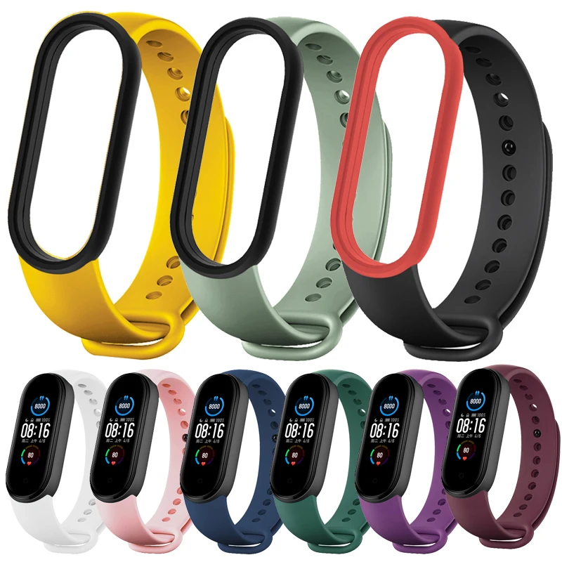 Силиконовый ремешок для MiBand 5, ремешок для часов с защитой от пота, Мягкий регулируемый браслет из ТПУ, спортивный ремешок для Xiaomi MiBand5, Mi5
Силиконовый ремешок для MiBand 5, ремешок для часов с защитой от пота, Мягкий регулируемый браслет из ТПУ, спортивный ремешок для Xiaomi MiBand5, Mi5