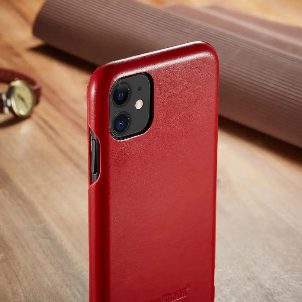 Чехол-книжка для iPhone 11 Pro Max винтажный из натуральной воловьей кожи | Мобильные