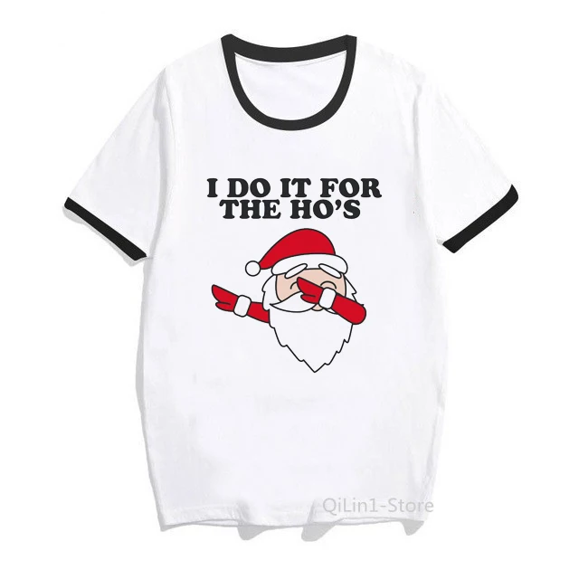 Dabbing Santa Claus print tshirt femme funny t shirts summer top female white tshirt women hip hop Christmas t shirt graphic te
Dabbing Santa Claus print tshirt femme funny t shirts summer top female white tshirt women hip hop Christmas t shirt graphic te