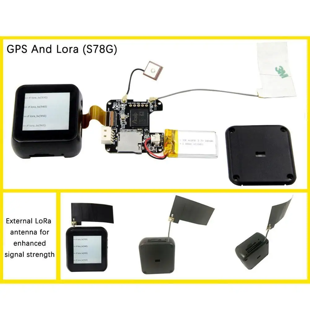 Black Lorattgo T-watch Esp32 Wifi Bluetooth S78g Gps Lora Capacitive Screen Programmable Watch
Black Lorattgo T-watch Esp32 Wifi Bluetooth S78g Gps Lora Capacitive Screen Programmable Watch