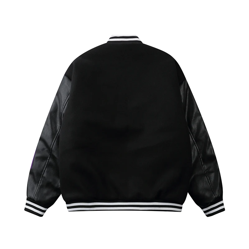 2021 New Color Contrast Letter Embroidered Jacket Men And Women Street Style Harajuku Thick Parker Loose Break Spring And Autumn 
2021 New Color Contrast Letter Embroidered Jacket Men And Women Street Style Harajuku Thick Parker Loose Break Spring And Autumn