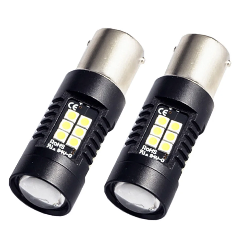 2pcs P21W LED 1156 BA15S LED Bulbs Car Lights 1200Lm Turn Signal Reverse Brake Light R5W 3030 LEDs 12V 24V Automobiles Lamp D040
2pcs P21W LED 1156 BA15S LED Bulbs Car Lights 1200Lm Turn Signal Reverse Brake Light R5W 3030 LEDs 12V 24V Automobiles Lamp D040