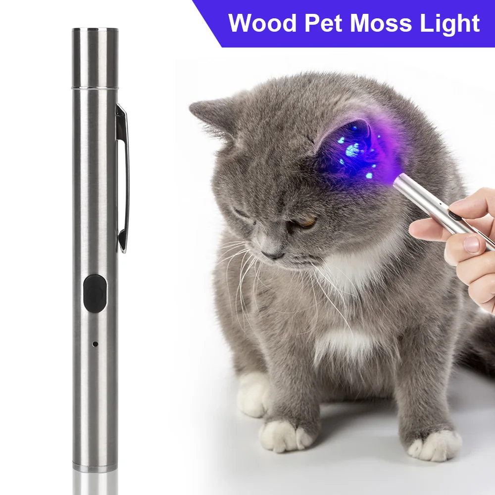 UV Flashlight Pet Fungus Detection Cat Moss Tinea Light Skin Ultraviolet Light Waterproof Wood's Lamp 365 UV Black Mirror
UV Flashlight Pet Fungus Detection Cat Moss Tinea Light Skin Ultraviolet Light Waterproof Wood's Lamp 365 UV Black Mirror