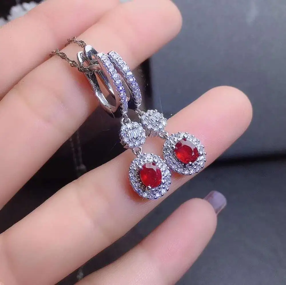 fine jewelry natural And Real Ruby Earring 925 sterling silver women gemstone earrings
fine jewelry natural And Real Ruby Earring 925 sterling silver women gemstone earrings