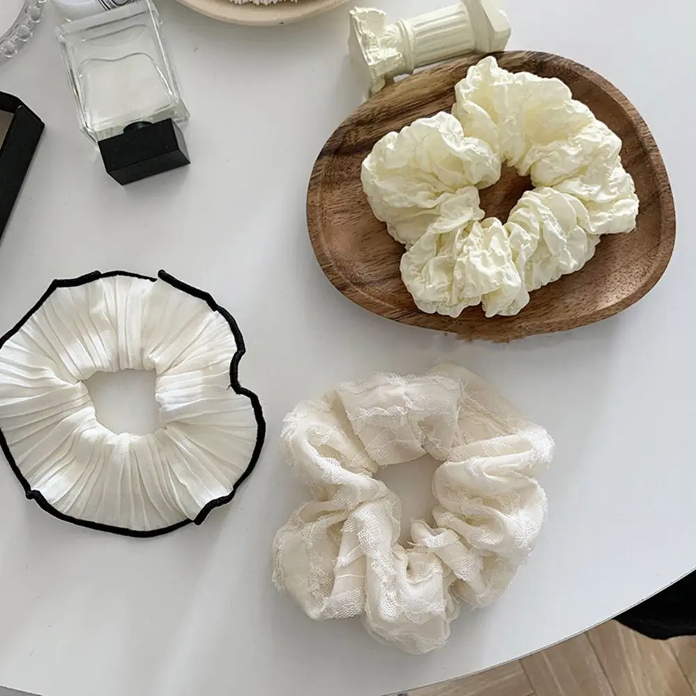 Headwear Elastic Soft White Black Scrunchies Hair Bands Ponytail Holder Hair Rope
Headwear Elastic Soft White Black Scrunchies Hair Bands Ponytail Holder Hair Rope