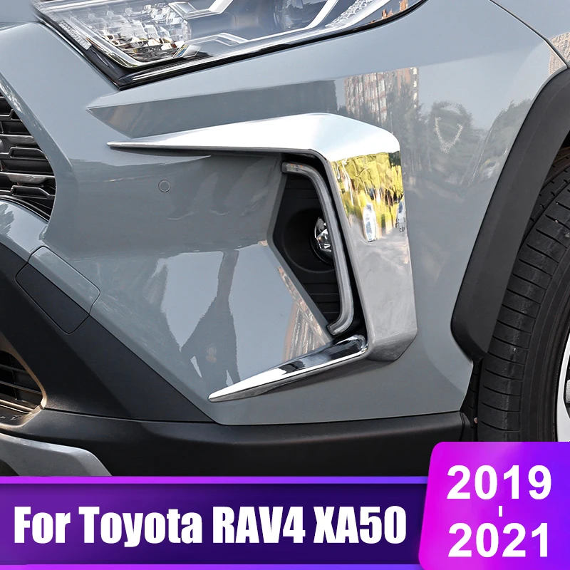 For Toyota RAV4 RAV 4 2019 2020 2021 XA50 ABS Chrome Car Front Fog Lamp Light Frame Cover Trim Decoration Sticker Accessories
For Toyota RAV4 RAV 4 2019 2020 2021 XA50 ABS Chrome Car Front Fog Lamp Light Frame Cover Trim Decoration Sticker Accessories