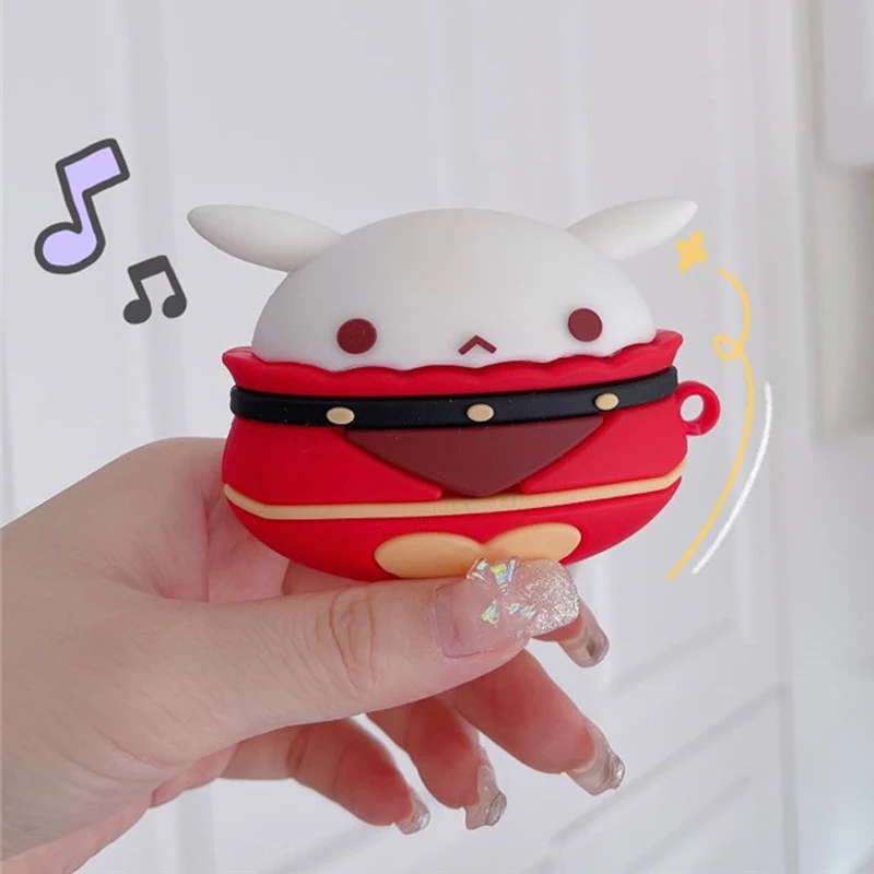 Anime Genshin Impact Klee Ganyu Keqing Bomb Dango Cosplay Silicone Protective Case for Airpods 1 2 3rd Earphone Box Xmas Gift
Anime Genshin Impact Klee Ganyu Keqing Bomb Dango Cosplay Silicone Protective Case for Airpods 1 2 3rd Earphone Box Xmas Gift