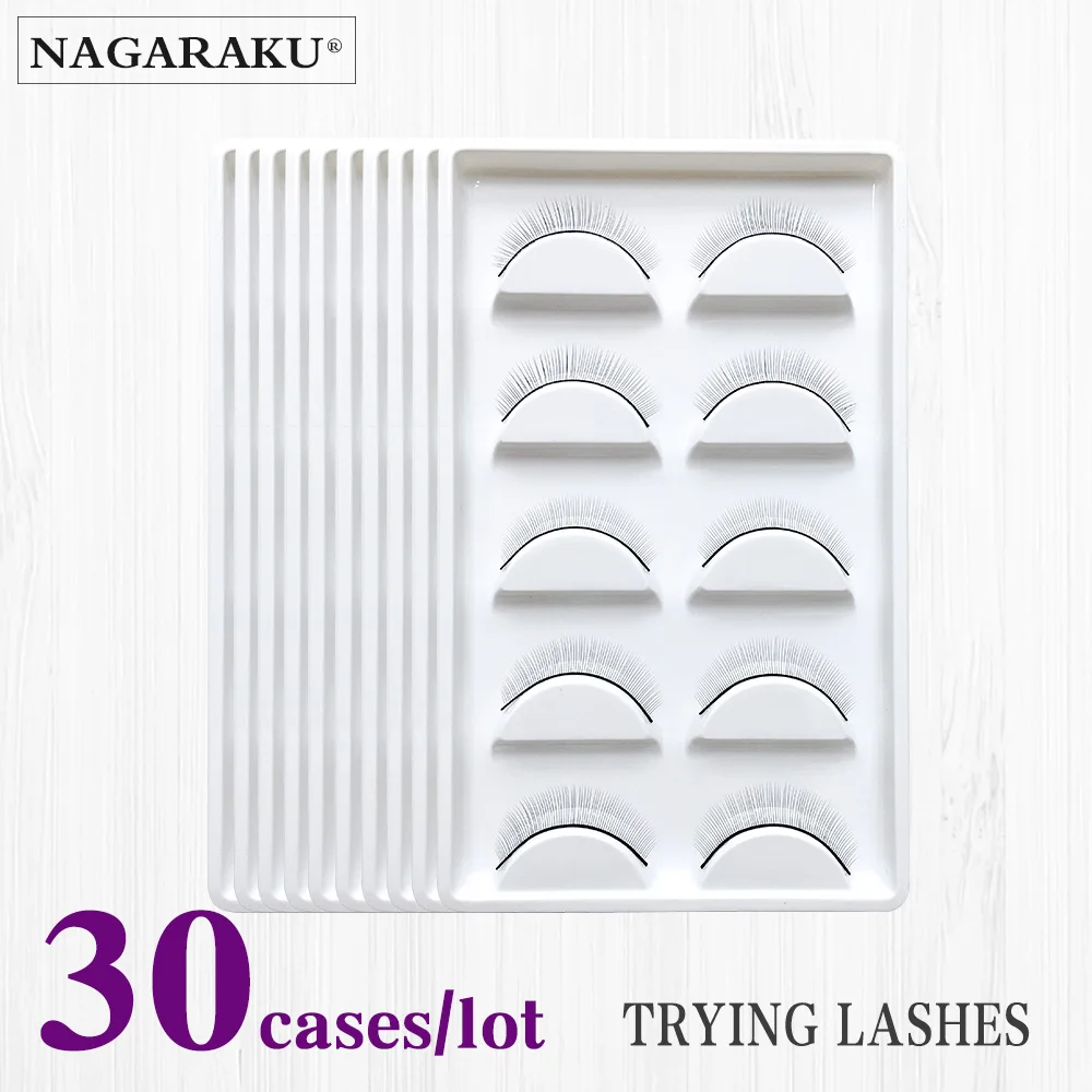 NAGARAKU 30trays/Set False Eyelashes Handmade Training Lashes For Beginners Eyelash Extensions Beauty Salon Student Practice
NAGARAKU 30trays/Set False Eyelashes Handmade Training Lashes For Beginners Eyelash Extensions Beauty Salon Student Practice
