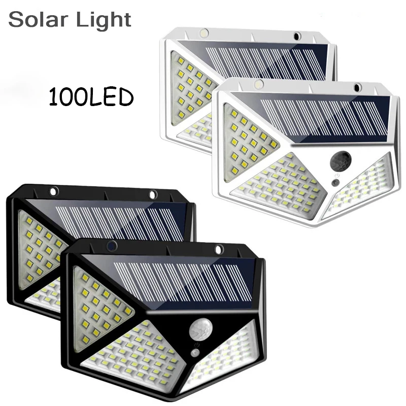 100LED Solar Wall Light 1/2/4/6PC Courtyard Four-sided Luminous Human Body Induction Waterproof Outdoor Light
100LED Solar Wall Light 1/2/4/6PC Courtyard Four-sided Luminous Human Body Induction Waterproof Outdoor Light
