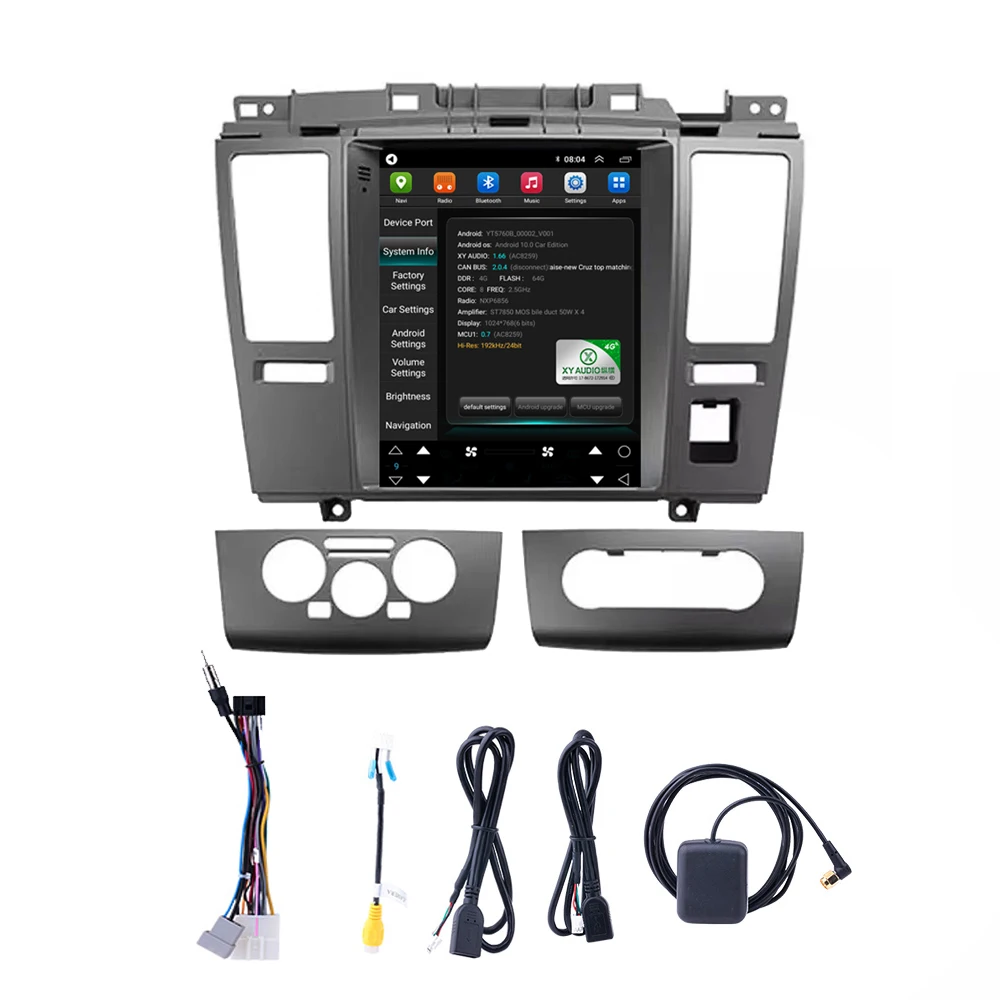 Android 10 10.4 inch Vertical Screen Tesla style Car GPS Radio Navigation Multimedia Player for Nissan Tiida 2008-2012
Android 10 10.4 inch Vertical Screen Tesla style Car GPS Radio Navigation Multimedia Player for Nissan Tiida 2008-2012