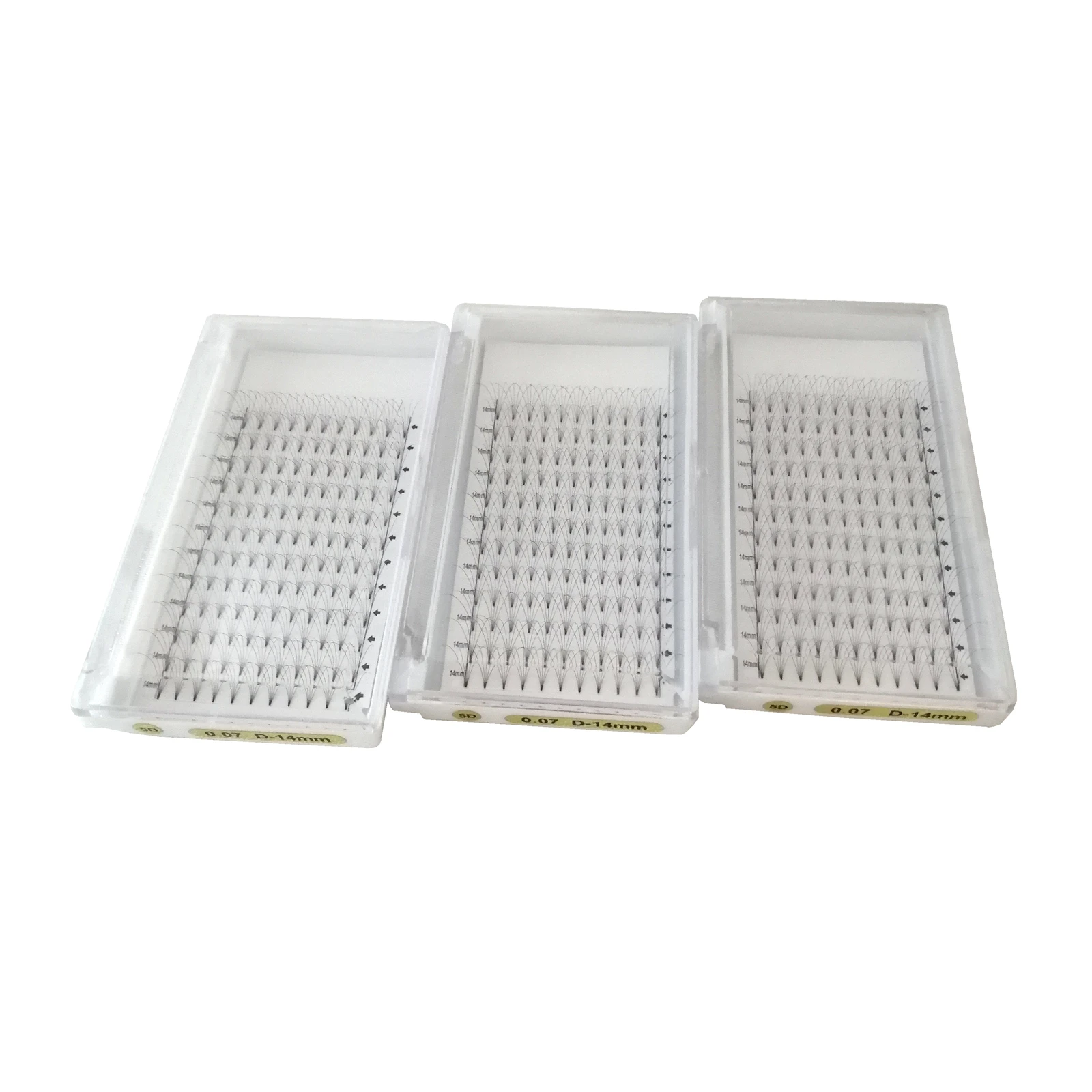 5D Short Stem Premade Fans Eyelashes Extensions D 0.07mm 3 Trays/Lot Russian Volume Lashes Faux Mink High Quality
5D Short Stem Premade Fans Eyelashes Extensions D 0.07mm 3 Trays/Lot Russian Volume Lashes Faux Mink High Quality