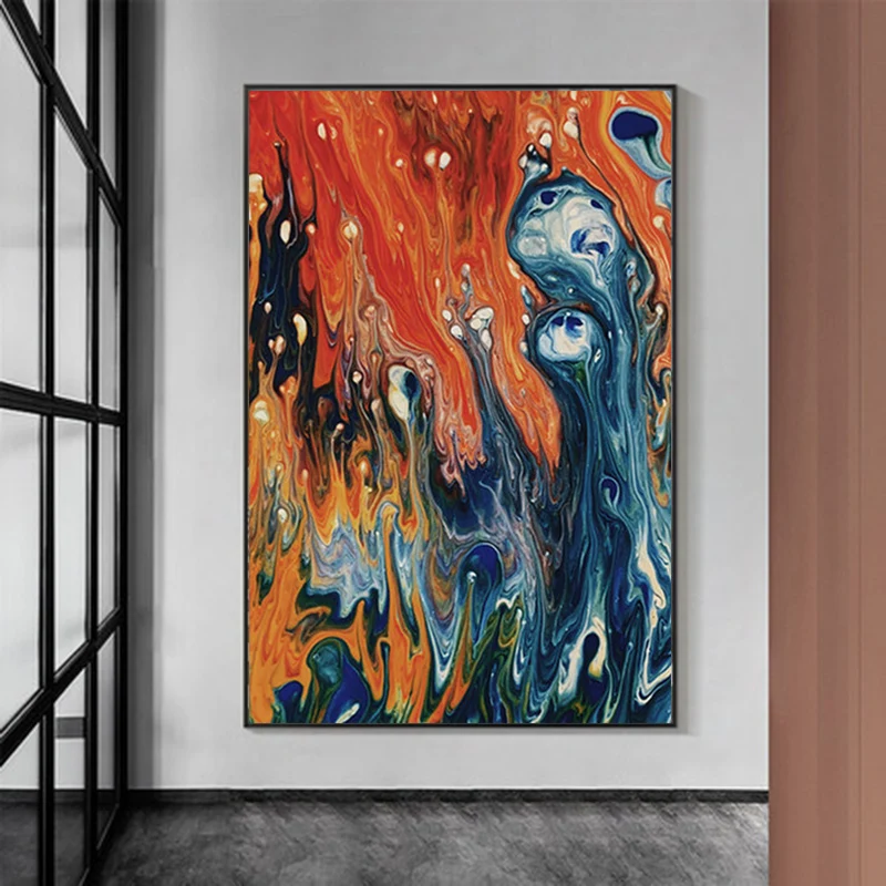 Abstract Dreamy Color Canvas Painting Scandinavian Style Flowing Color Posters and Prints Wall Art Pictures Modern Home Decor
Abstract Dreamy Color Canvas Painting Scandinavian Style Flowing Color Posters and Prints Wall Art Pictures Modern Home Decor