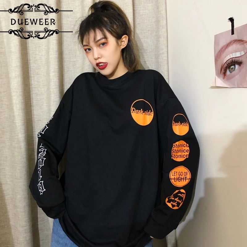Женские толстовки DUEWEER с большим бархатным принтом, в полоску, с круглым вырезом, оверсайз, в стиле Харадзюку, в Корейском стиле, для отдыха, м...
Женские толстовки DUEWEER с большим бархатным принтом, в полоску, с круглым вырезом, оверсайз, в стиле Харадзюку, в Корейском стиле, для отдыха, м...