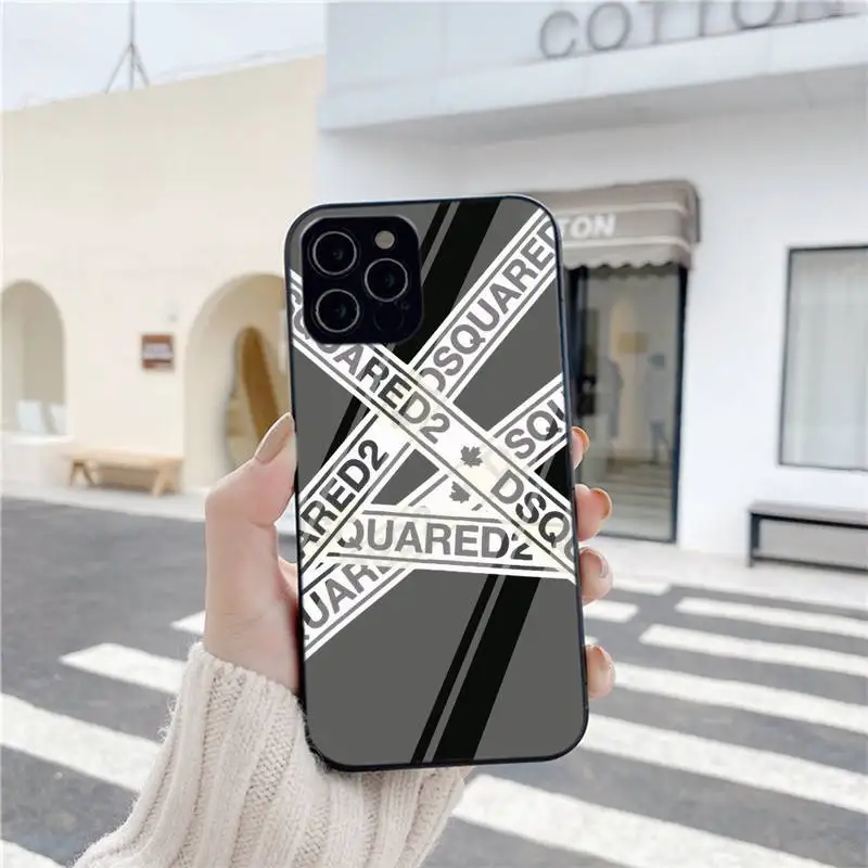 Luxury Brand D2 Fashion DSQ2 Phone Case For Iphone 6 6s 7 8 Plus XR X XS XSmax 11 12 Pro Mini Max Tempered Glass
Luxury Brand D2 Fashion DSQ2 Phone Case For Iphone 6 6s 7 8 Plus XR X XS XSmax 11 12 Pro Mini Max Tempered Glass