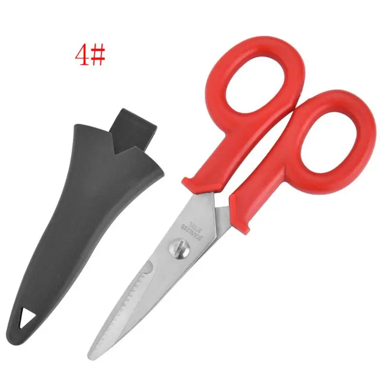2/1 High Carbon Steel Scissors Household Shears Tools Electrician Scissors Tools for Fabrics, Paper and Cable
2/1 High Carbon Steel Scissors Household Shears Tools Electrician Scissors Tools for Fabrics, Paper and Cable