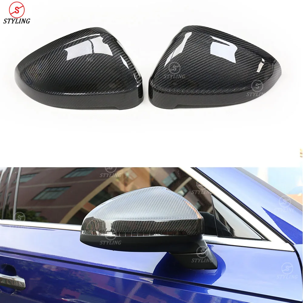 For Audi S5 A4 B9 Dry Carbon Fiber Mirror Cover caps A5 Rear View Mirror Cover Case Replacement style 2016 2017 2018 2019
For Audi S5 A4 B9 Dry Carbon Fiber Mirror Cover caps A5 Rear View Mirror Cover Case Replacement style 2016 2017 2018 2019