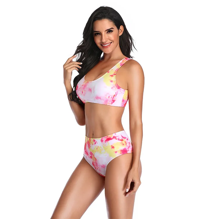 2021 New Swimsuit Tie-Dye Printed High Waist Sexy Bikini Split Women's plus Size Swimwear
2021 New Swimsuit Tie-Dye Printed High Waist Sexy Bikini Split Women's plus Size Swimwear