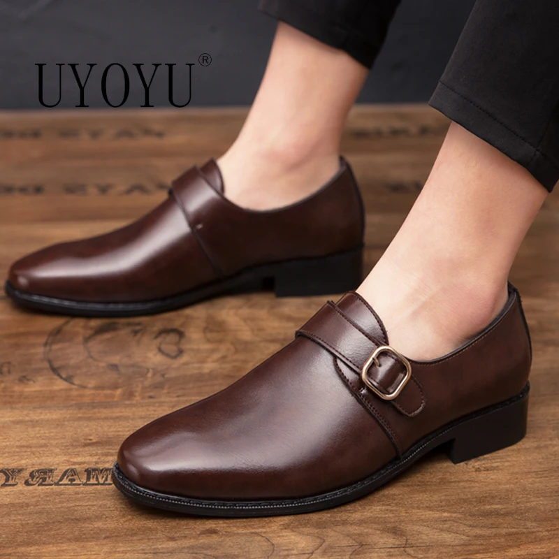 UYOYU Luxury Brand Genuine Leather 38~47 Buckle Italy Men's Business Classic Modern Formal Oxford Wingtip Lace Up Dress Shoes
UYOYU Luxury Brand Genuine Leather 38~47 Buckle Italy Men's Business Classic Modern Formal Oxford Wingtip Lace Up Dress Shoes