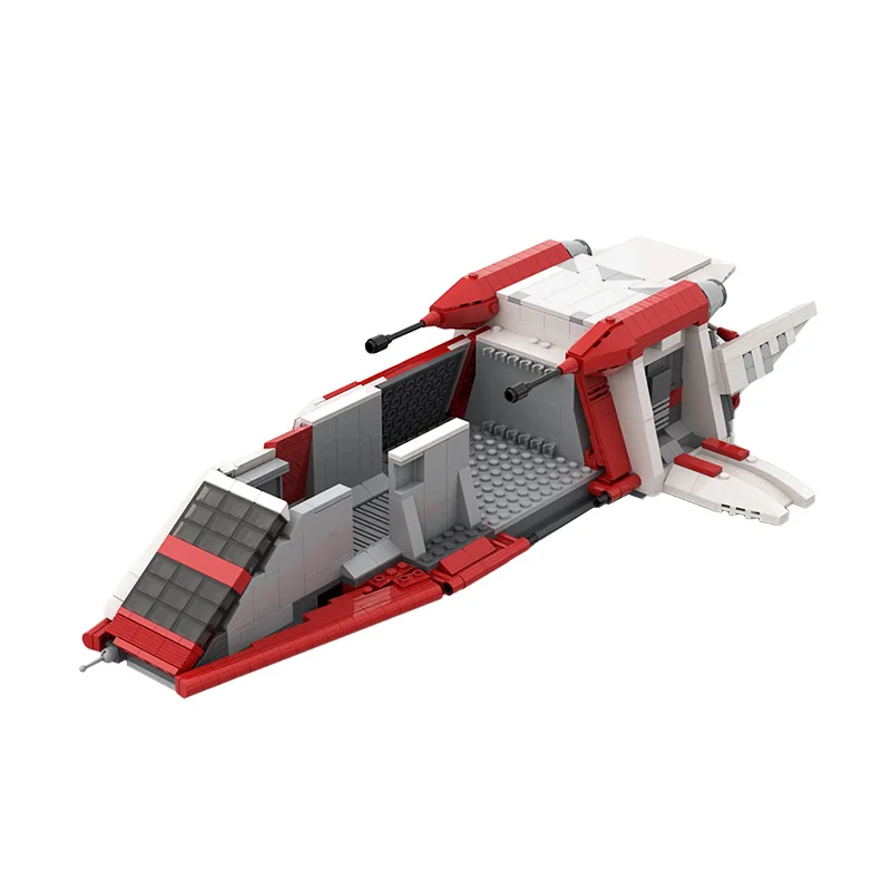MOC Space Wars Republic Troop Soldiers Transport Spacecraft Car Building Blocks Kit Vehicle Model Toy For Children Birthday Gift
MOC Space Wars Republic Troop Soldiers Transport Spacecraft Car Building Blocks Kit Vehicle Model Toy For Children Birthday Gift