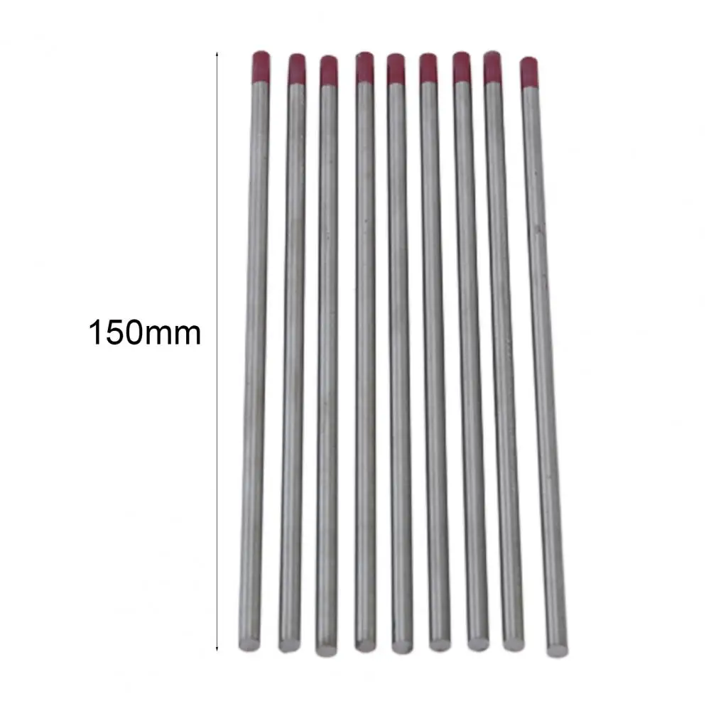 

10Pcs 1.0/1.6/2.0/2.4/3.2/4.0 Tungsten Needles Smooth Abrasion-resistant Radiation-free Thoriated Red-headed Tungsten Needle Kit