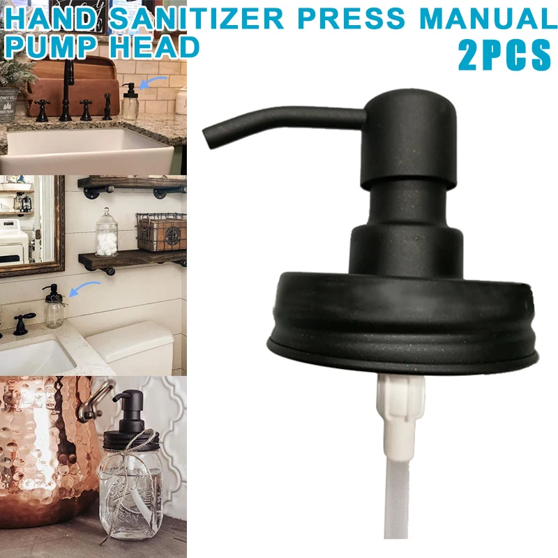 2 Pcs Stainless Steel Mason Jar Lids Lotion Soap Dispenser Pump for Kitchen Bathroom --M25
2 Pcs Stainless Steel Mason Jar Lids Lotion Soap Dispenser Pump for Kitchen Bathroom --M25