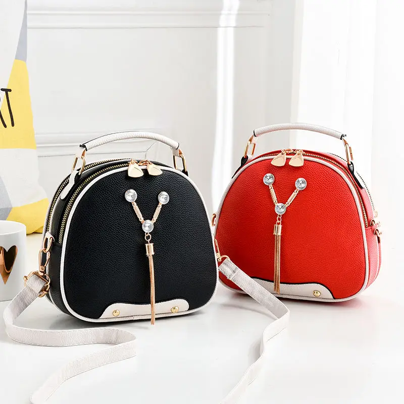 Новая Брендовая женская сумка на плечо, модная сумка-мессенджер через плечо из искусственной кожи, женские роскошные сумки с двойной молние... 
Новая Брендовая женская сумка на плечо, модная сумка-мессенджер через плечо из искусственной кожи, женские роскошные сумки с двойной молние...