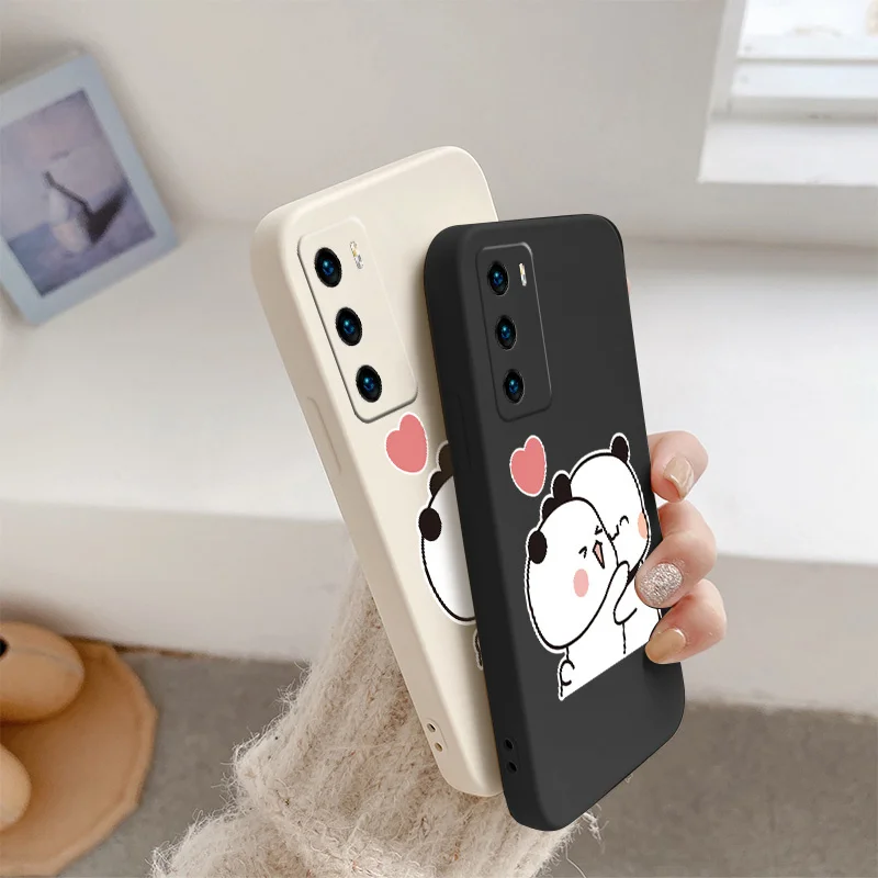 Cute Pet Couple Liquid Silicone Case For Huawei P40 P50 P30 P20 Pro Lite Mate 40 30 20 Pro Lite Nova 5t Y7A Phone Cover Case
Cute Pet Couple Liquid Silicone Case For Huawei P40 P50 P30 P20 Pro Lite Mate 40 30 20 Pro Lite Nova 5t Y7A Phone Cover Case