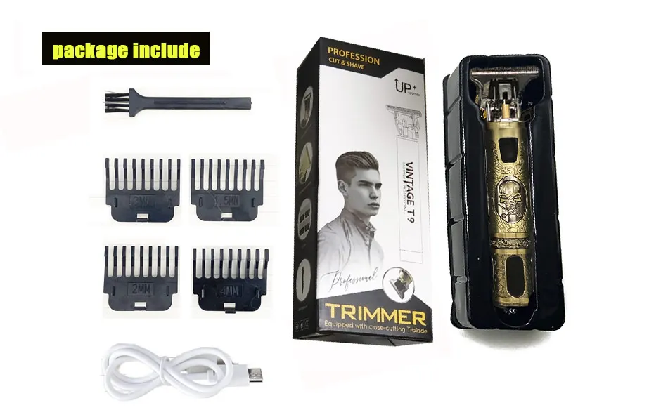 2021 USB Charging T9 0mm LCD Electric Hair Clipper Trimmer Professional Men Barber Steel Hair Cutter Head LED Cordless Shaver
2021 USB Charging T9 0mm LCD Electric Hair Clipper Trimmer Professional Men Barber Steel Hair Cutter Head LED Cordless Shaver