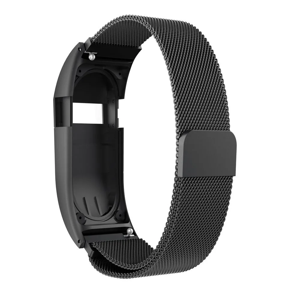 OTOKY Milanese Magnetic Loop Stainless Steel Watch Band With Case For Fitbit Charge HR Bracelet Strap Wrist Belt | Наручные часы