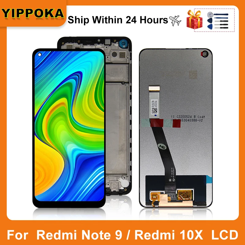 6.53"Super For Xiaomi Redmi Note 9 LCD M2003J15SC Display Digitizer Assembly Replacement Parts For Redmi 10X 4G Display
6.53"Super For Xiaomi Redmi Note 9 LCD M2003J15SC Display Digitizer Assembly Replacement Parts For Redmi 10X 4G Display