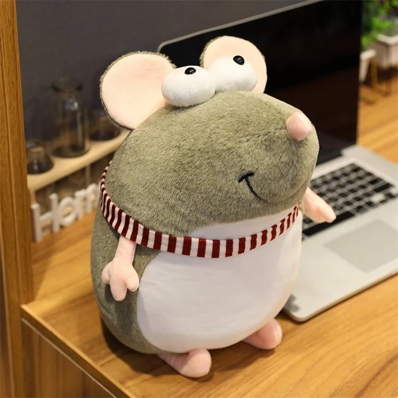 New lovely fat grey big eyes rat Pillow Stuffed Animal Plush Toys for Girls Children Boys Toys cute mouse Doll Birthday Gift
New lovely fat grey big eyes rat Pillow Stuffed Animal Plush Toys for Girls Children Boys Toys cute mouse Doll Birthday Gift