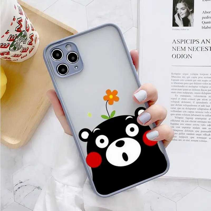 Kumamoto Bear Cartoon Phone Cases Phone Case For IPhone 12 11 Pro Max XR XS Max X SE2 6s 7 8 PlusHard Shockproof Gray Case
Kumamoto Bear Cartoon Phone Cases Phone Case For IPhone 12 11 Pro Max XR XS Max X SE2 6s 7 8 PlusHard Shockproof Gray Case