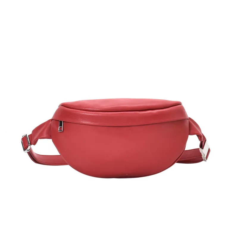 Pu Women Solid Color Chest Bag 2021 New Mini Waist Bag For Ladies Fashional Zipper Crossbody Bag
Pu Women Solid Color Chest Bag 2021 New Mini Waist Bag For Ladies Fashional Zipper Crossbody Bag
